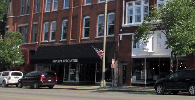 Visit Steppers Shine in the Sapulpa Mercantile.